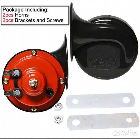 Мото авто сигнал 2 штуки + сигнал18 мелодий