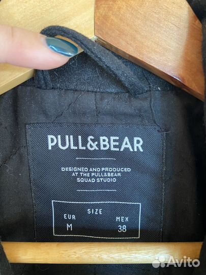 Пальто pull bear мужское