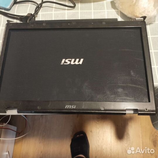 Ноутбук MSI CR-620 (на запчасти)
