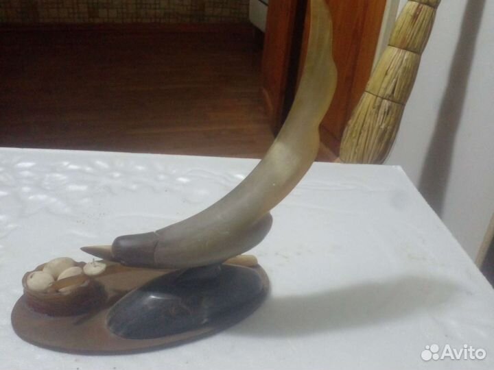 Фигука птицы СССР из кости