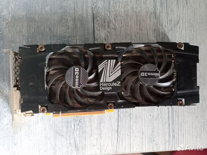 Видеокарта inno 3d