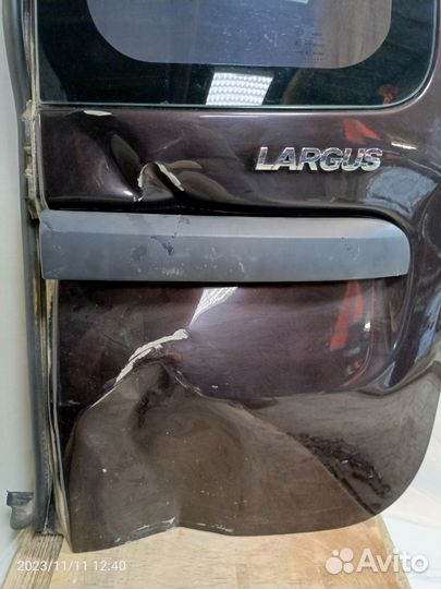 Дверь багажника задняя правая Лада Ларгус