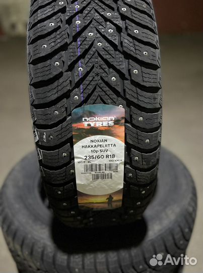Nokian Tyres Hakkapeliitta 10p SUV 235/60 R18
