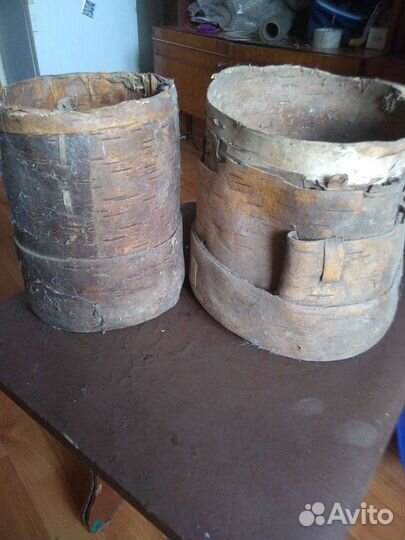 Старинные пестерки под ягоды