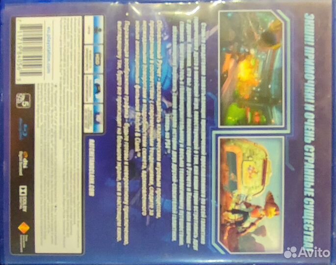 Диск для ps4: Рэтчет и Кланк