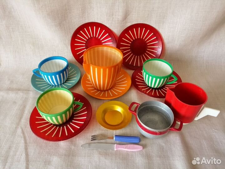 Игрушечная посуда СССР