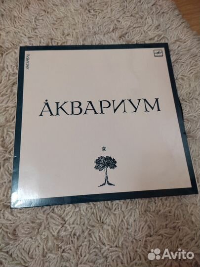 Винил группы аквариум