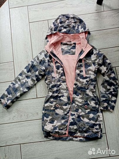 Парка для девочки на весну Крокид (140-146)