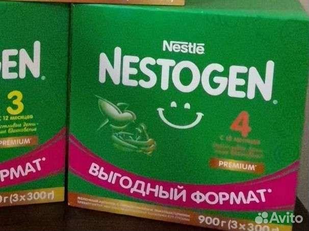 Детская молочная смесь nestogen 4 900гр
