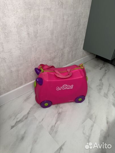 Чемодан детский и рюкзак Trunki