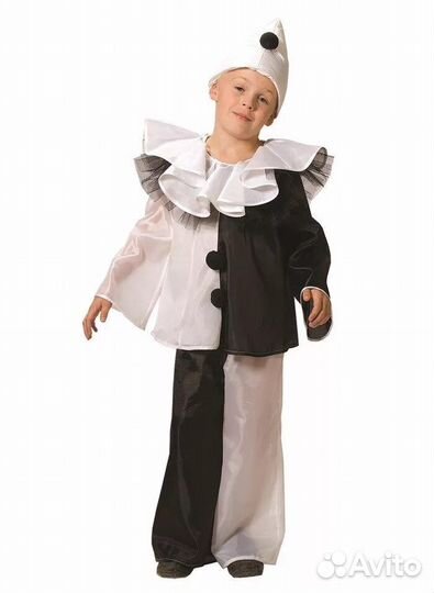 Костюм Пьеро 140-146