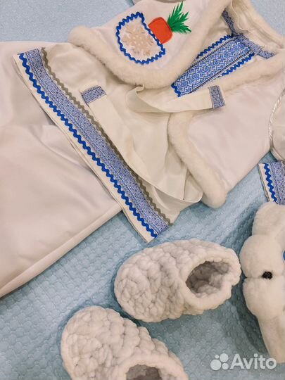 Костюм зайчика 2 шт