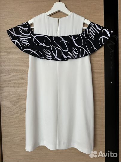 Button blue платье