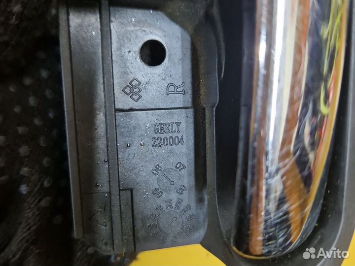Ручка двери передняя правая geely mk / mk cross 1