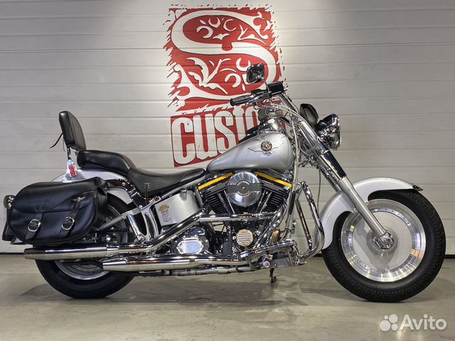 Harley Davidson Fat Boy Grey Ghost