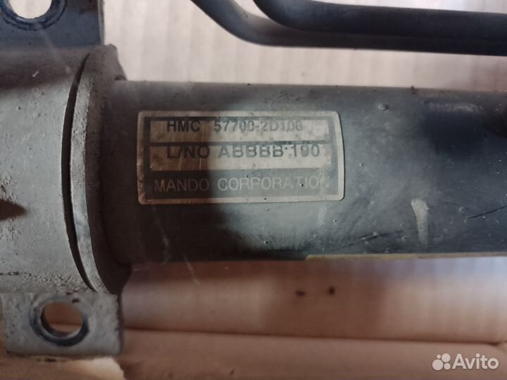 Рулевая рейка hyundai elantra xd