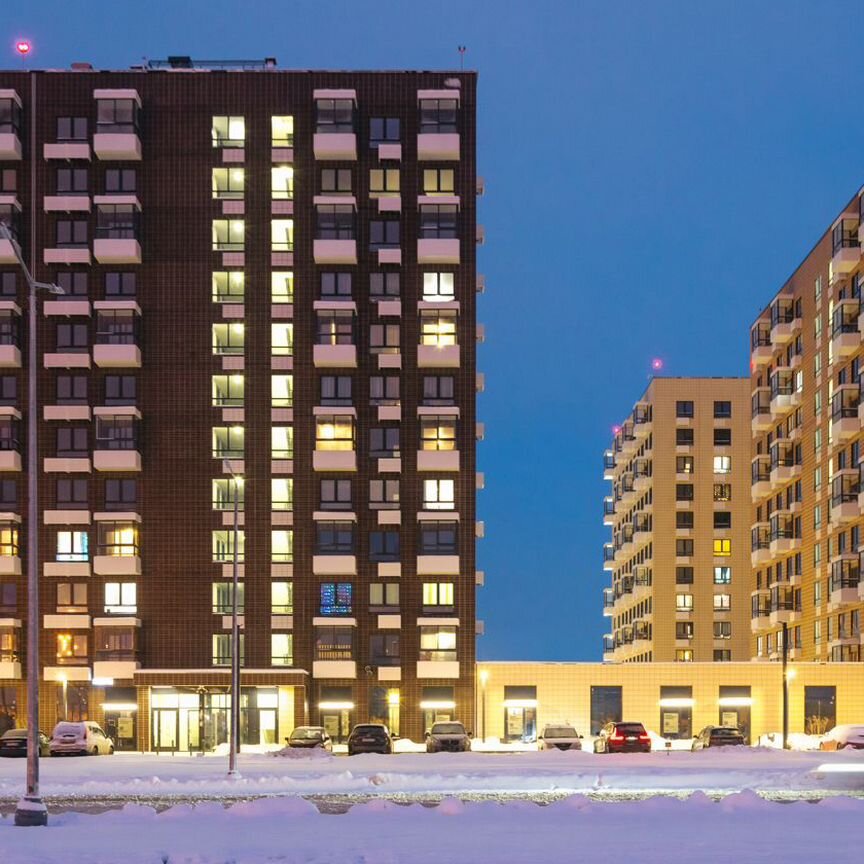 2-к. квартира, 54,4 м², 6/12 эт.