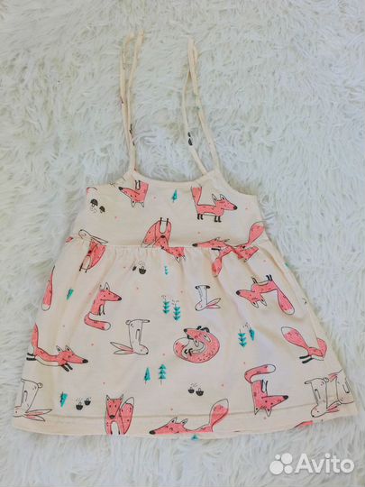 Платье для девочки 68 74