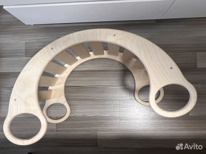 Детская деревянная качалка