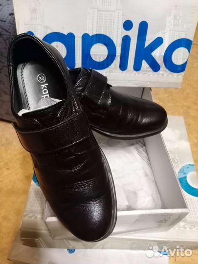 Праздничные ботинки для мальчика в школу