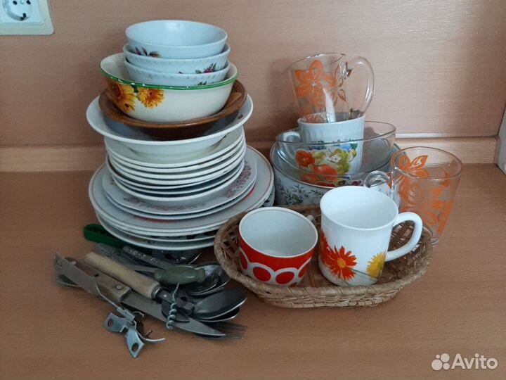 Посуда разная