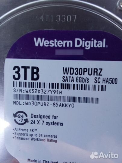 Жесткий диск Western Digital 3Tb