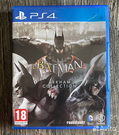 Batman arkham collection игра на ps4