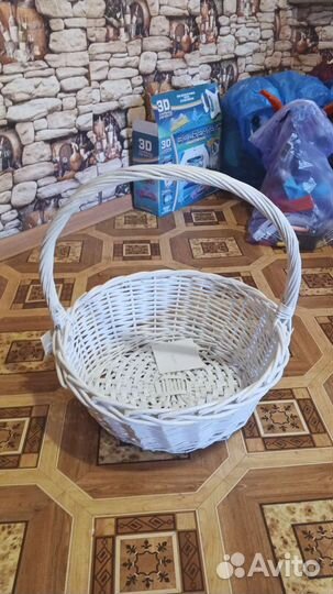 Корзина плетеная