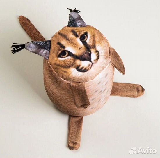 Кот шлепа 25см