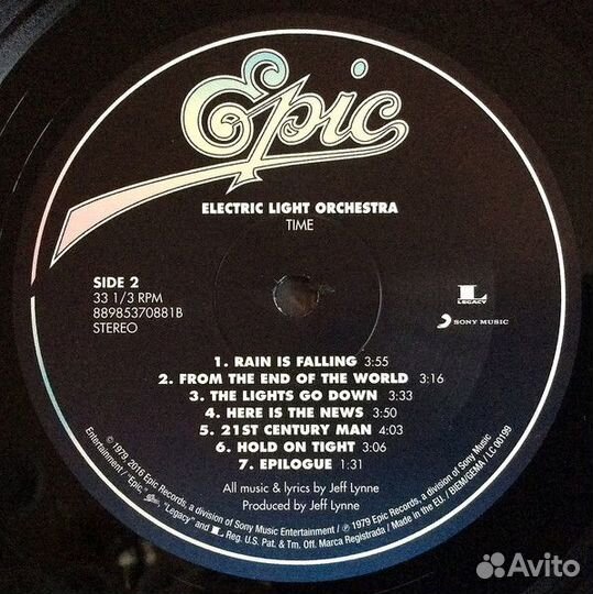 Electric Light Orchestra / Time (LP)