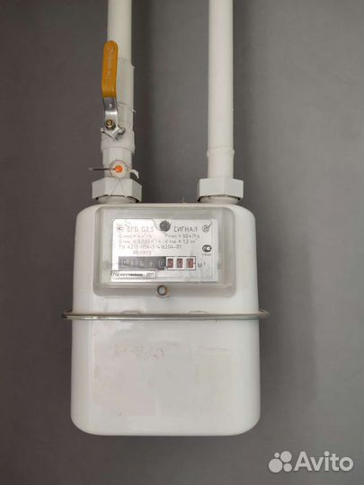 Газовый счетчик сгб G2,5