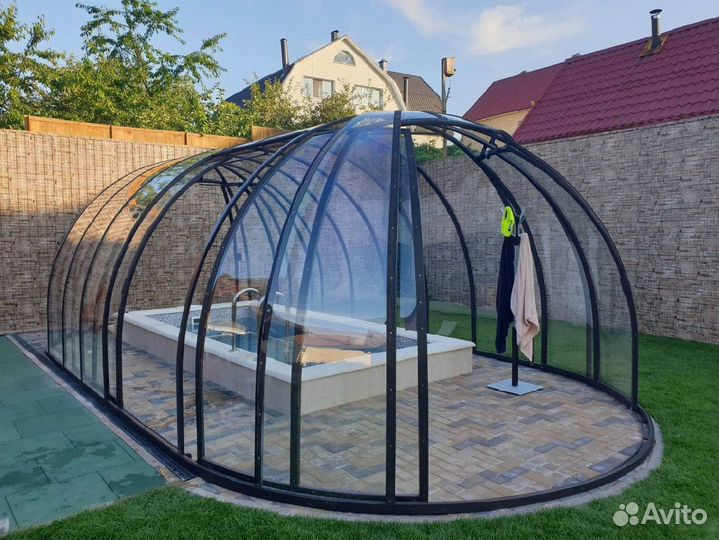 Павильон для бассейна. Купол для бассейна