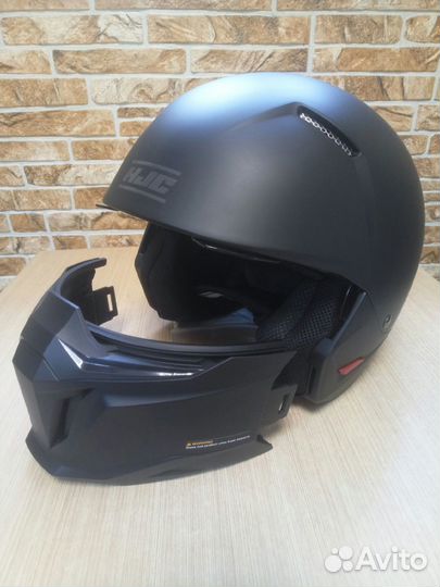 Мотошлем HJC i20 semi flat black