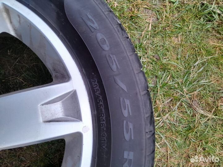 Литые диски на toyota avensis r16