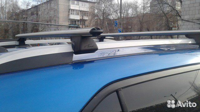 Аэро багажник на рейлинги Nissan Xtrail T32