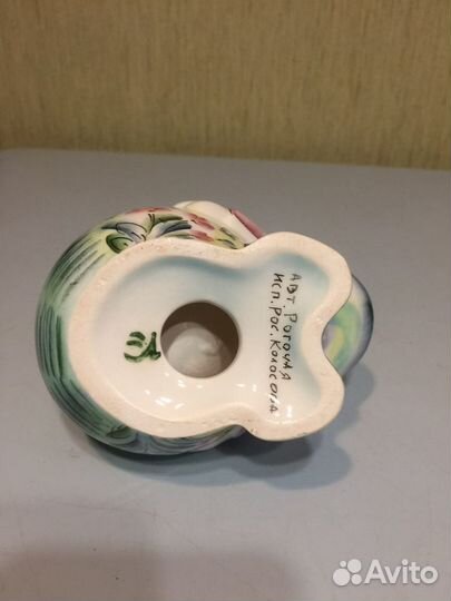 Мужик с арбузом. Фарфоровые статуэтки