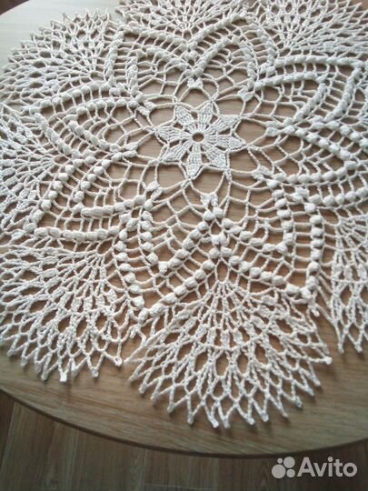 Салфетка вязаная крючком