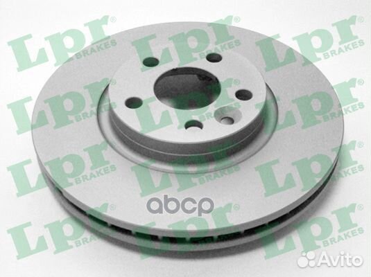 Диск тормозной F1035VR Lpr