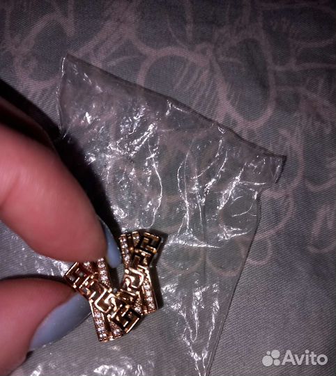 Серьги медсплав