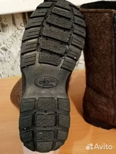 Зимние сапоги на мальчика 33 разм