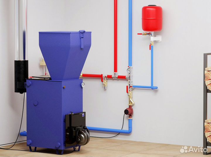 Долговечный твердотопливный котел