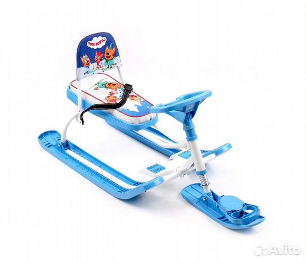 Снегокат Ника Три кота тс4-1-дм/тк