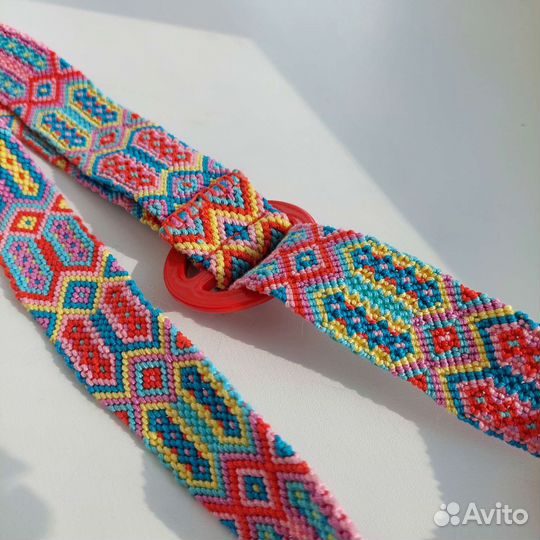 Ремень плетёный