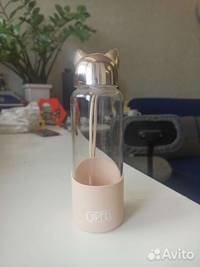 Стеклянная бутылочка gipfel. 1 выход