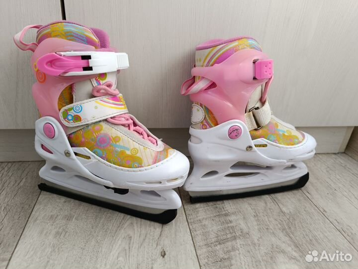 Коньки детские раздвижные 26-29