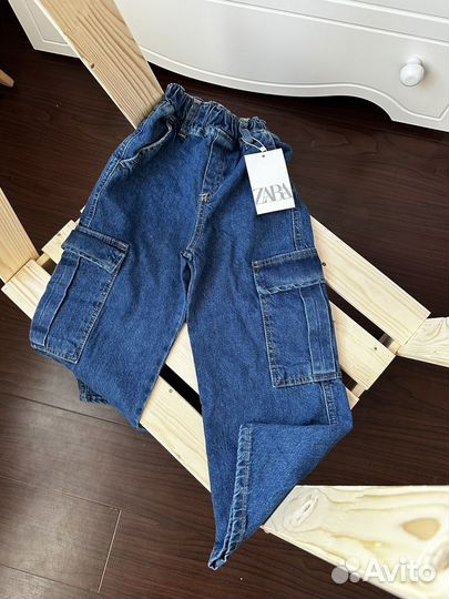 Джинсы карго zara