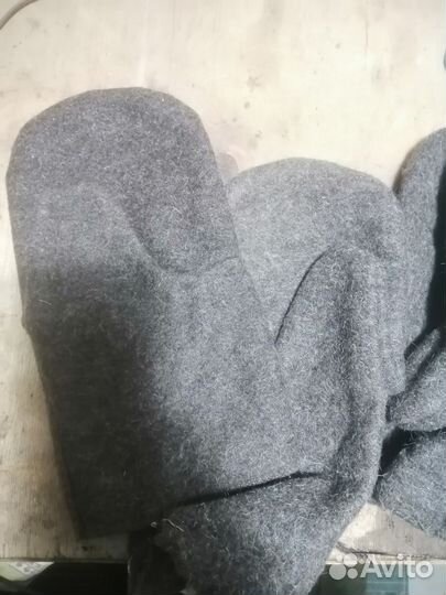 Варежки из войлока военные СССР