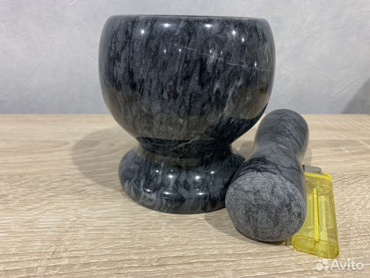 Ступка с пестиком (мрамор)