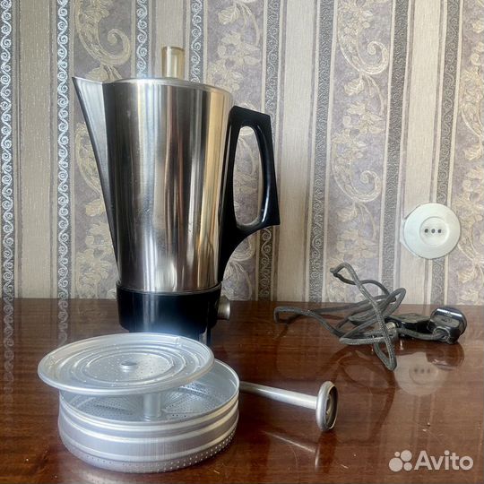 Электрокофеварка чайник СССР винтаж