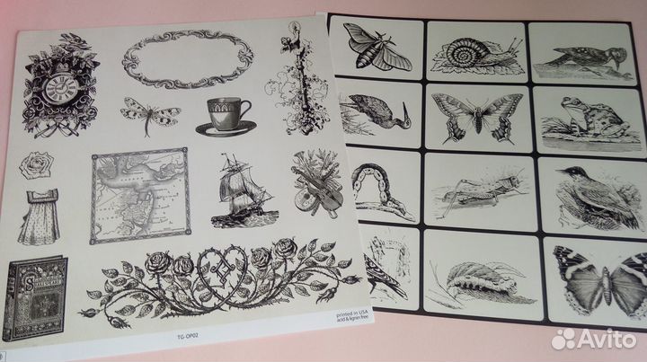 Бумага для скрапбукинга Tg Crafts